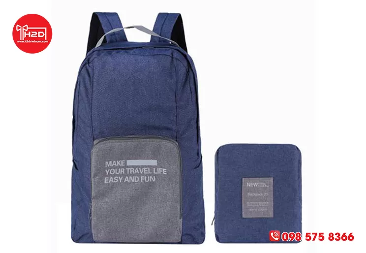 Balo gấp gọn 01