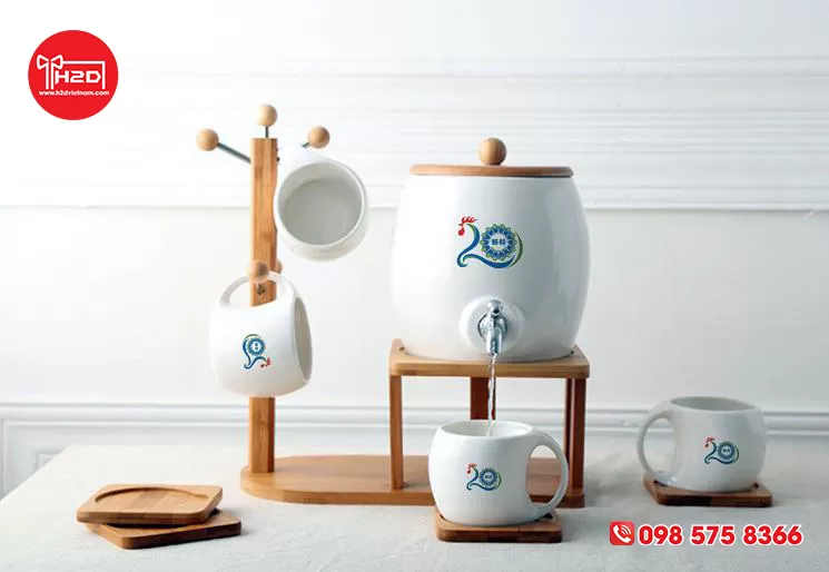 Bình nước 4 cốc 01